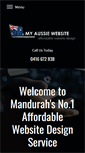 Mobile Screenshot of myaussiewebsite.com